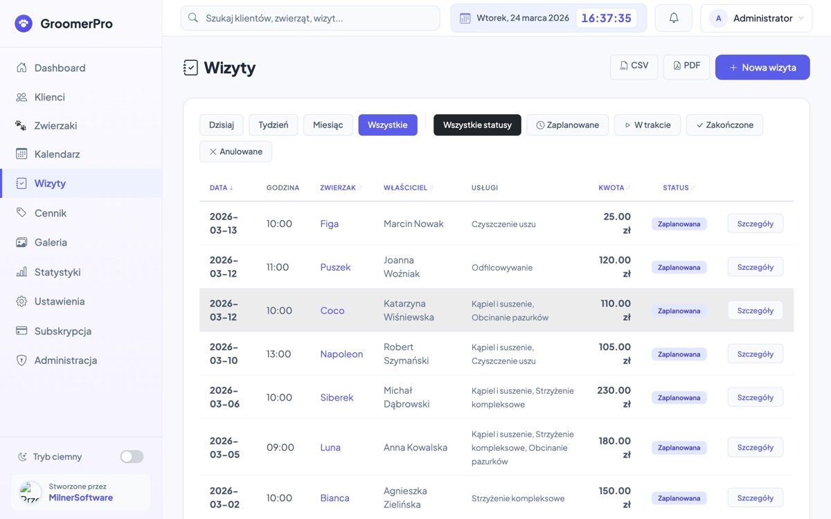 GroomerSystem Desktop